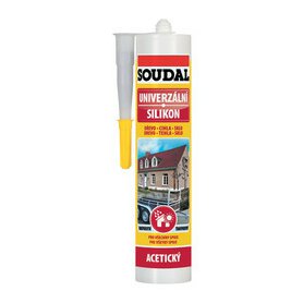 Soudal, univerzálny silikón transparentný 280 ml